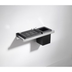 DIVA porta sapone/bicchiere nero