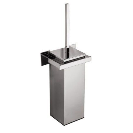 DIVA porta scopino a parete cromo