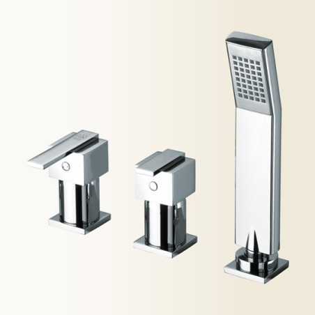 KLIP miscelatore monocomando bordo vasca 3 fori