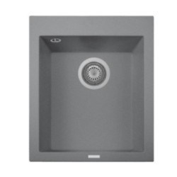 ONE 41.10 Lavandino cucina ad una vasca finitura micro ultragranit 70 black matt