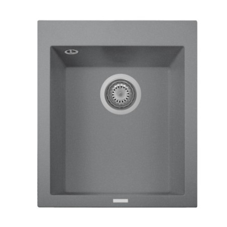 ONE 41.10 Lavandino cucina ad una vasca finitura micro ultragranit 70 black matt