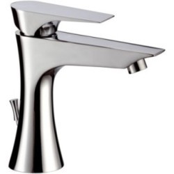 DIVA monocomando lavabo con scarico finitura cromo