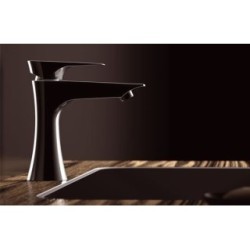 DIVA monocomando lavabo senza scarico finitura cromo