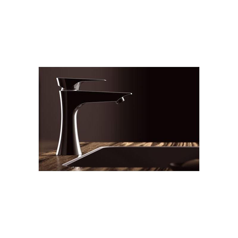 DIVA monocomando lavabo senza scarico finitura cromo