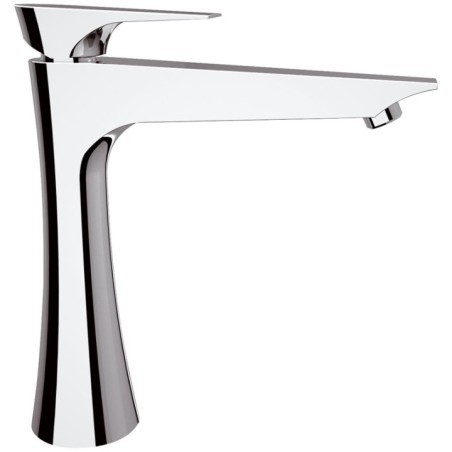 DIVA monocomando lavabo alto senza scarico finitura cromo