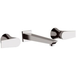 DIVA batteria lavabo da incasso finitura cromo