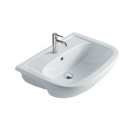 NEMI lavabo cm 64 semincasso