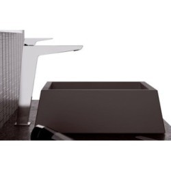 SPEED monocomando lavabo alto con scarico finitura cromo