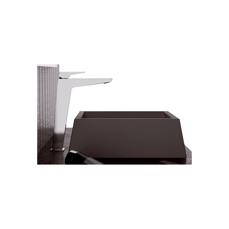 SPEED monocomando lavabo alto senza scarico finitura cromo