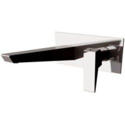 SPEED monocomando lavabo da incasso finitura cromo