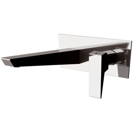 SPEED monocomando lavabo da incasso finitura cromo