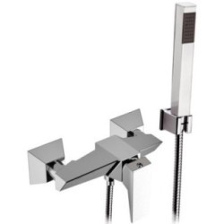 SPEED monocomando doccia esterno con kit doccia finitura cromo