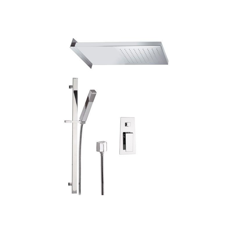SPEED monocomando doccia incasso set completo finitura cromo
