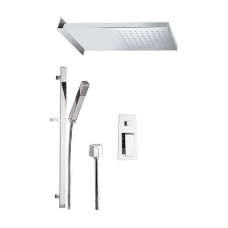 SPEED monocomando doccia incasso set completo finitura cromo
