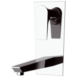 DIVA monocomando lavabo da incasso finitura cromo