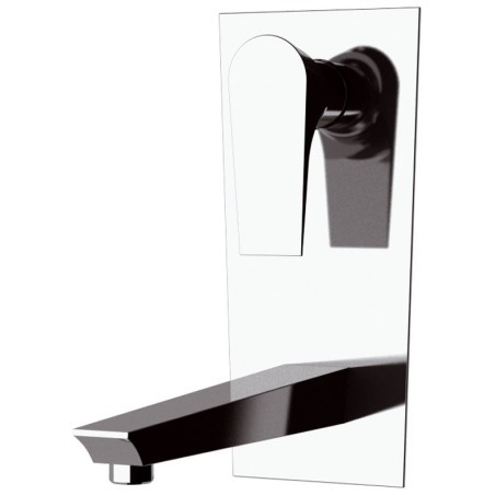 DIVA monocomando lavabo da incasso finitura cromo