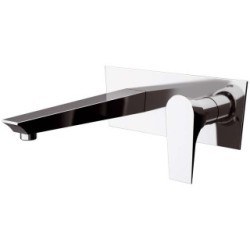 DIVA monocomando lavabo da incasso finitura cromo