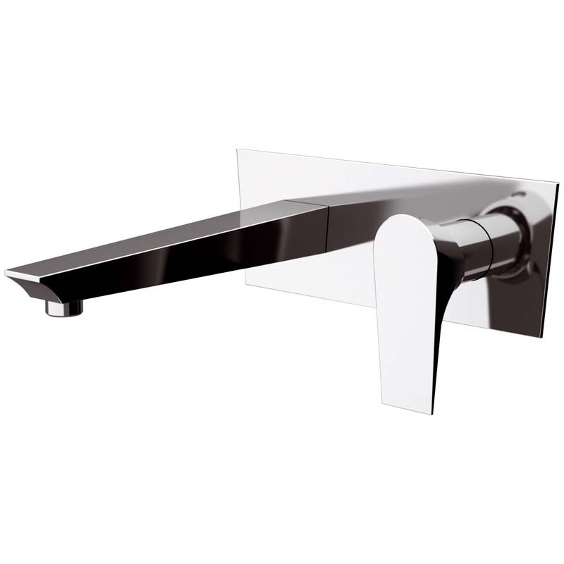 DIVA monocomando lavabo da incasso finitura cromo