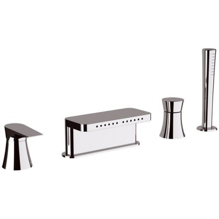 DIVA miscelatore monocomando bordo vasca finitura cromo