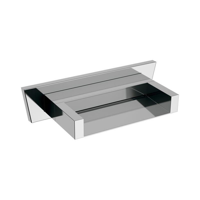 DIVA bocca incasso a cascata finitura cromo