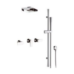 DIVA set doccia completo finitura cromo