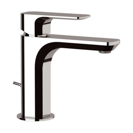 TIARA monocomando lavabo con scarico finitura cromo