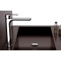 TIARA monocomando lavabo alto senza scarico finitura cromo