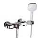 TIARA monocomando doccia esterno con kit doccia finitura cromo