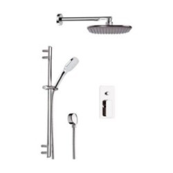 TIARA set doccia completo finitura cromo