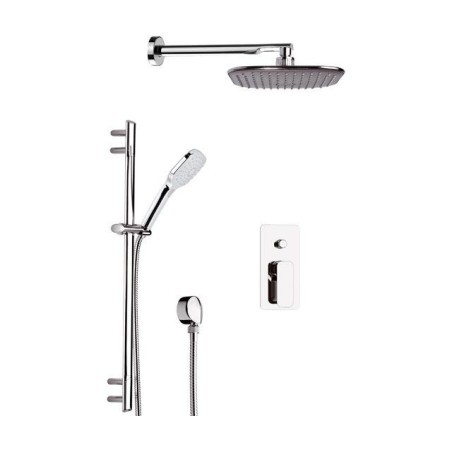 TIARA set doccia completo finitura cromo