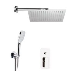 TIARA monocomando doccia incasso set completo finitura cromo