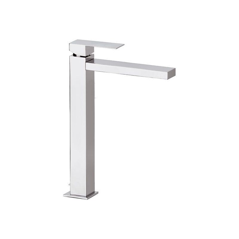 SKYLINE monocomando lavabo alto XXL con scarico finitura cromo