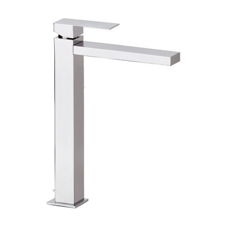 SKYLINE monocomando lavabo alto XXL con scarico finitura cromo