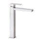 SKYLINE monocomando lavabo alto XXL con scarico finitura cromo