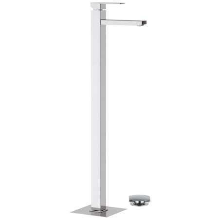 SKYLINE monocomando lavabo da pavimento finitura cromo