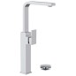 SKYLINE monocomando lavabo alto con canna a U finitura cromo