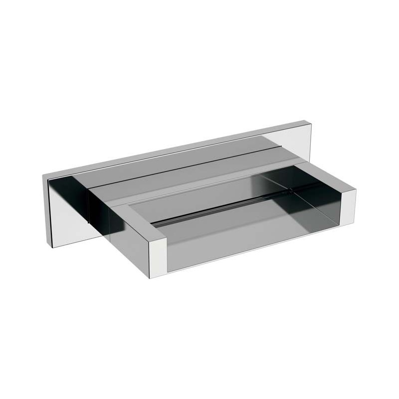 SKYLINE soffione doccia con getto a cascata finitura cromo