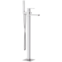 SKYLINE miscelatore vasca da pavimento finitura cromo