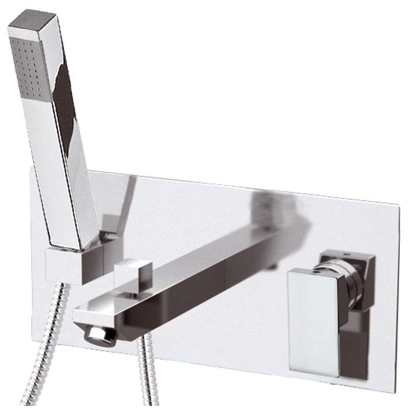 SKYLINE miscelatore vasca da incasso finitura cromo