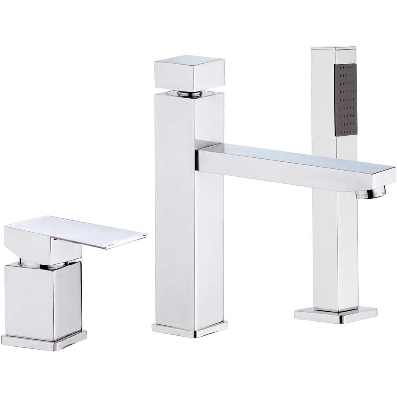 SKYLINE monocomando bordo vasca finitura cromo