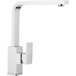 SKYLINE monocomando lavello con bocca a U finitura cromo