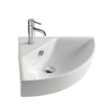EDEN lavabo angolare cm 45 monoforo.