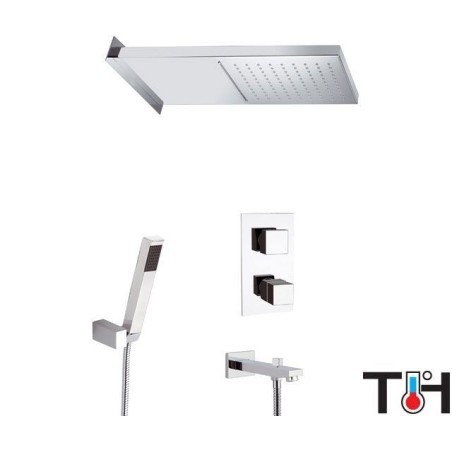 SKYLINE THERMO set doccia termostatico completo finitura cromo