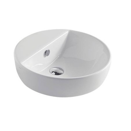 EDEN lavabo tondo cm 48 da appoggio.