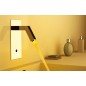 SENSOR rubinetto lavabo ad incasso a sensore e led finitura cromo