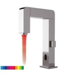 SENSOR miscelatore lavabo elettronico a sensore con led finitura cromo