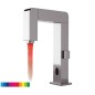 SENSOR miscelatore lavabo elettronico a sensore con led finitura cromo
