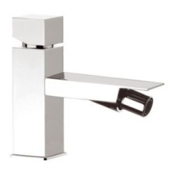 CUBE WATERFALL monocomando bidet senza scarico finitura cromo