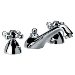 REVIVAL batteria lavabo finitura cromo