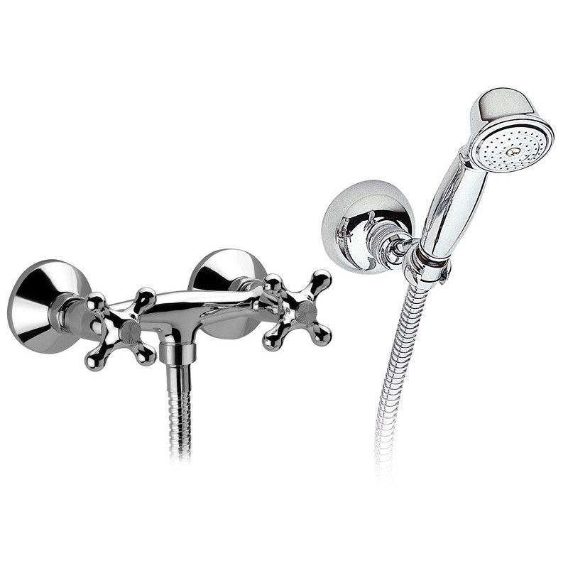 REVIVAL gruppo doccia esterno finitura cromo